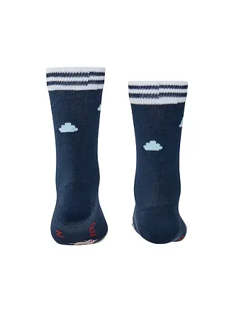 FALKE | Chaussettes garçon FARM LIFE bleu espace | dunkelblau